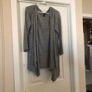 3XL Grey, Hooded light jacket
